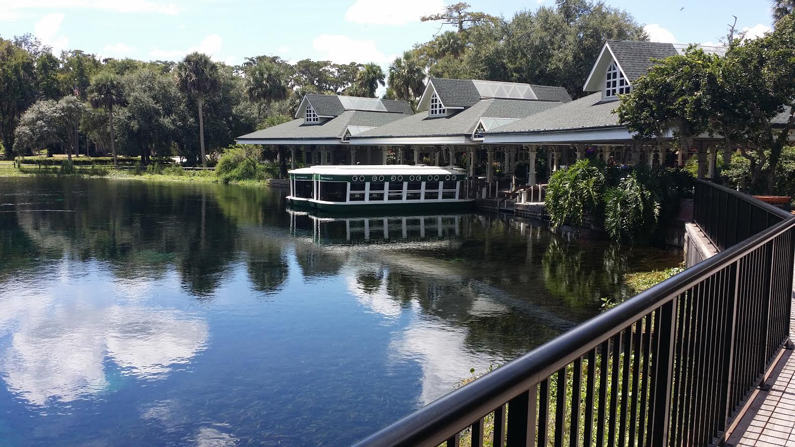 Famous Glass Bottom Boat at Silver Springs in Florida